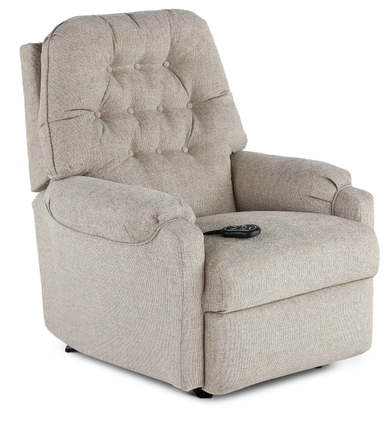 Sondra Praline Beige Power Recliner