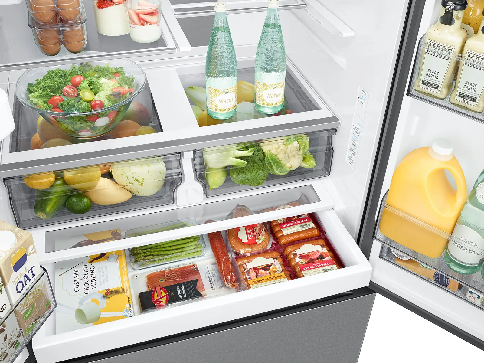 RF32CG5400SR Samsung 31 cu ft Mega Capacity French Door Refrigerator - Stainless Steel-9
