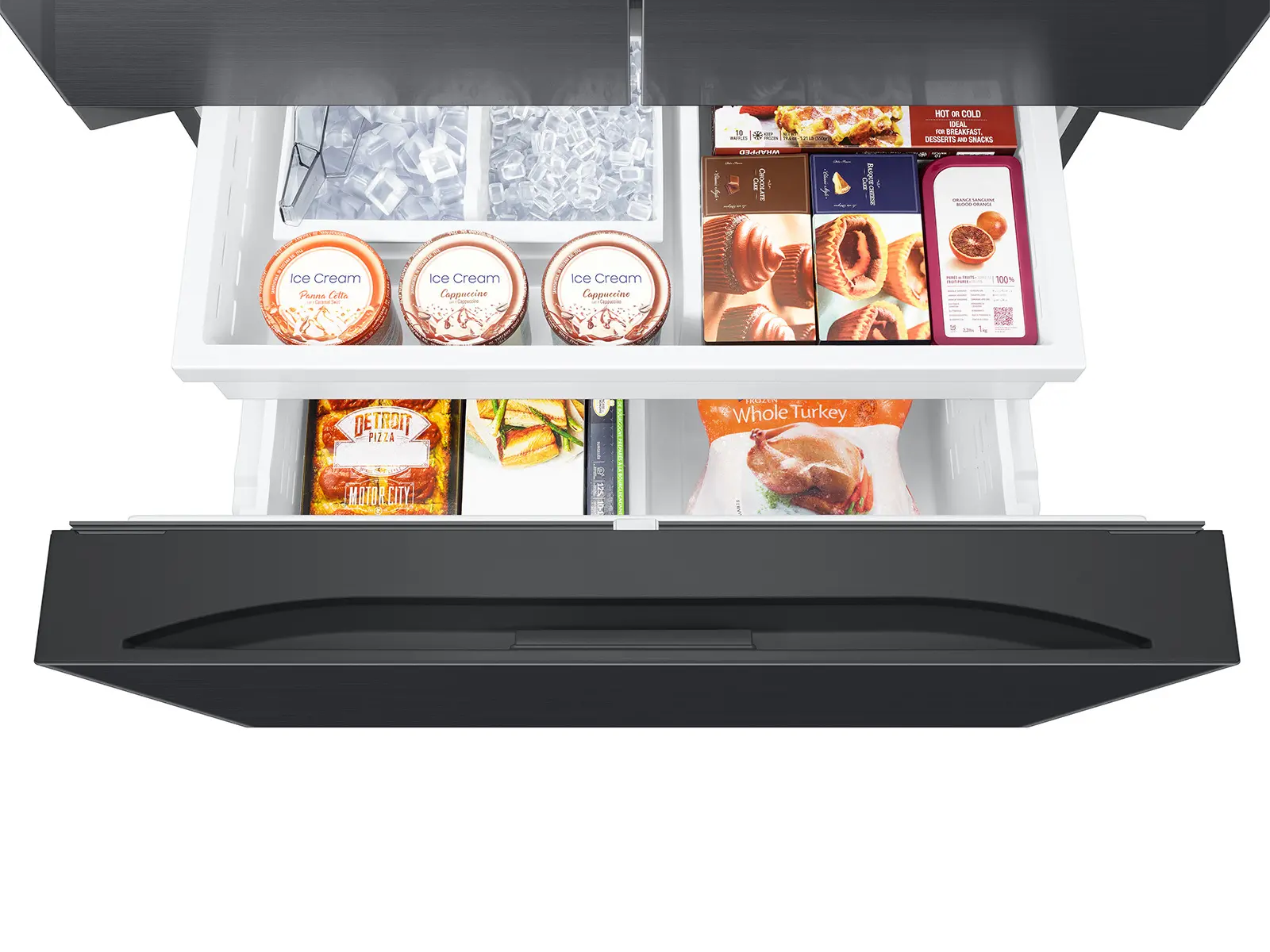 RF32CG5400MT Samsung 31 cu ft Mega Capacity French Door Refrigerator - Matte Black-13