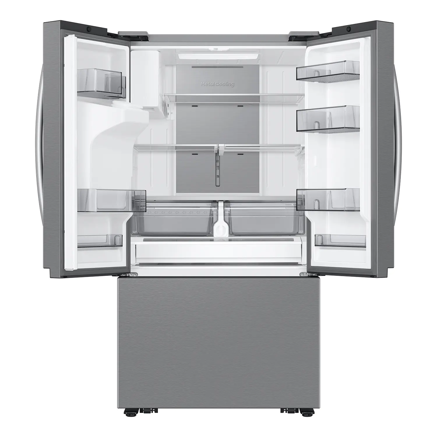 RF27CG5400SR Samsung 26 cu ft Mega Capacity French Door Refrigerator - Counter Depth Stainless Steel-7