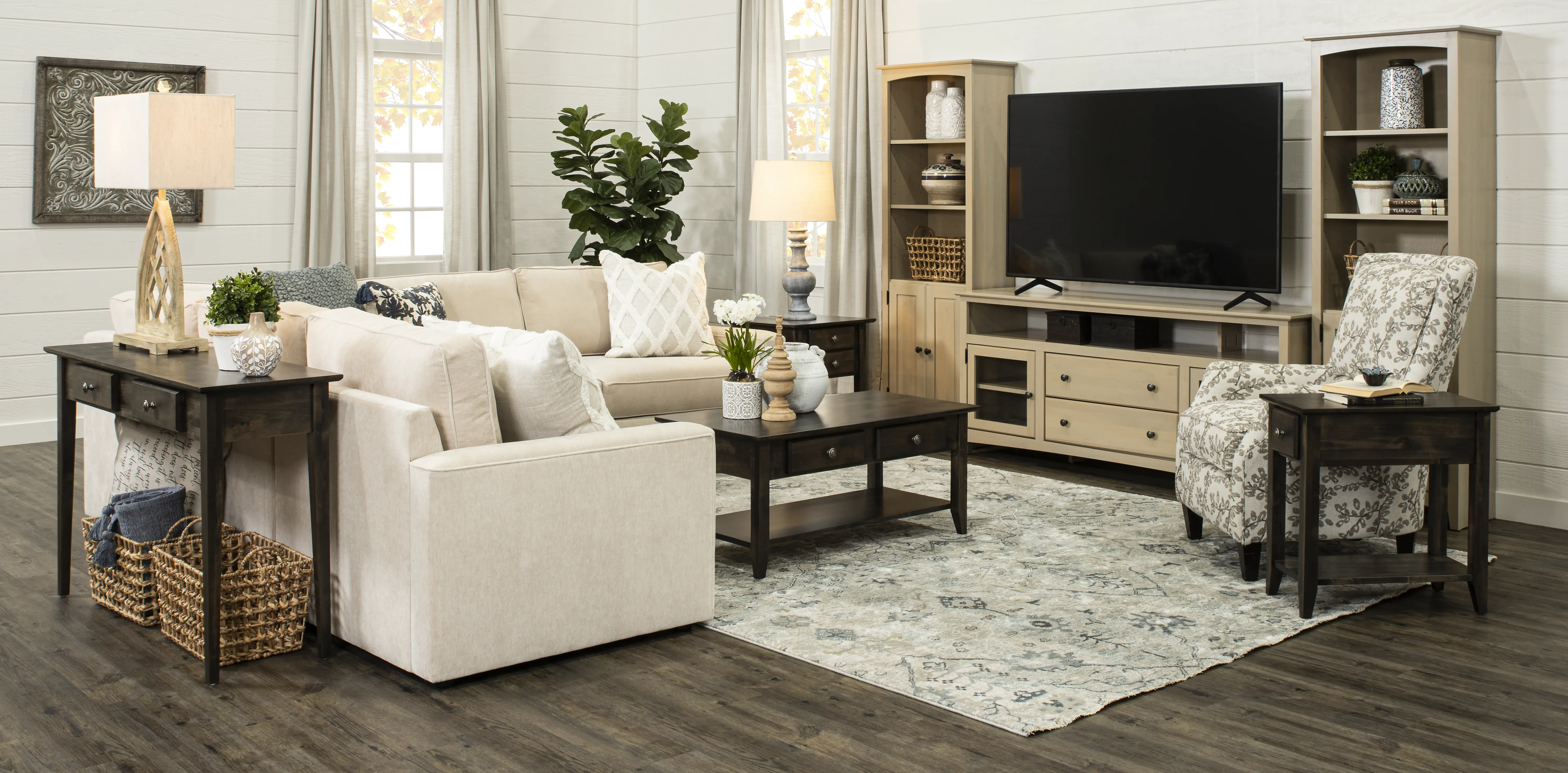 Archbold Dark Brown End Table-11