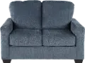 Rannis Navy Blue Twin Sofa Bed
