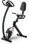 NS-653 Marcy Foldable Exercise Bike with High Back Seat