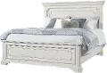 Lakeshore White King Bed
