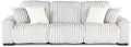 Presley Fog Gray Power Reclining Sofa