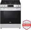 LSGL5831F LG 5.8 Cu Ft Front Control Gas Range - Stainless Steel