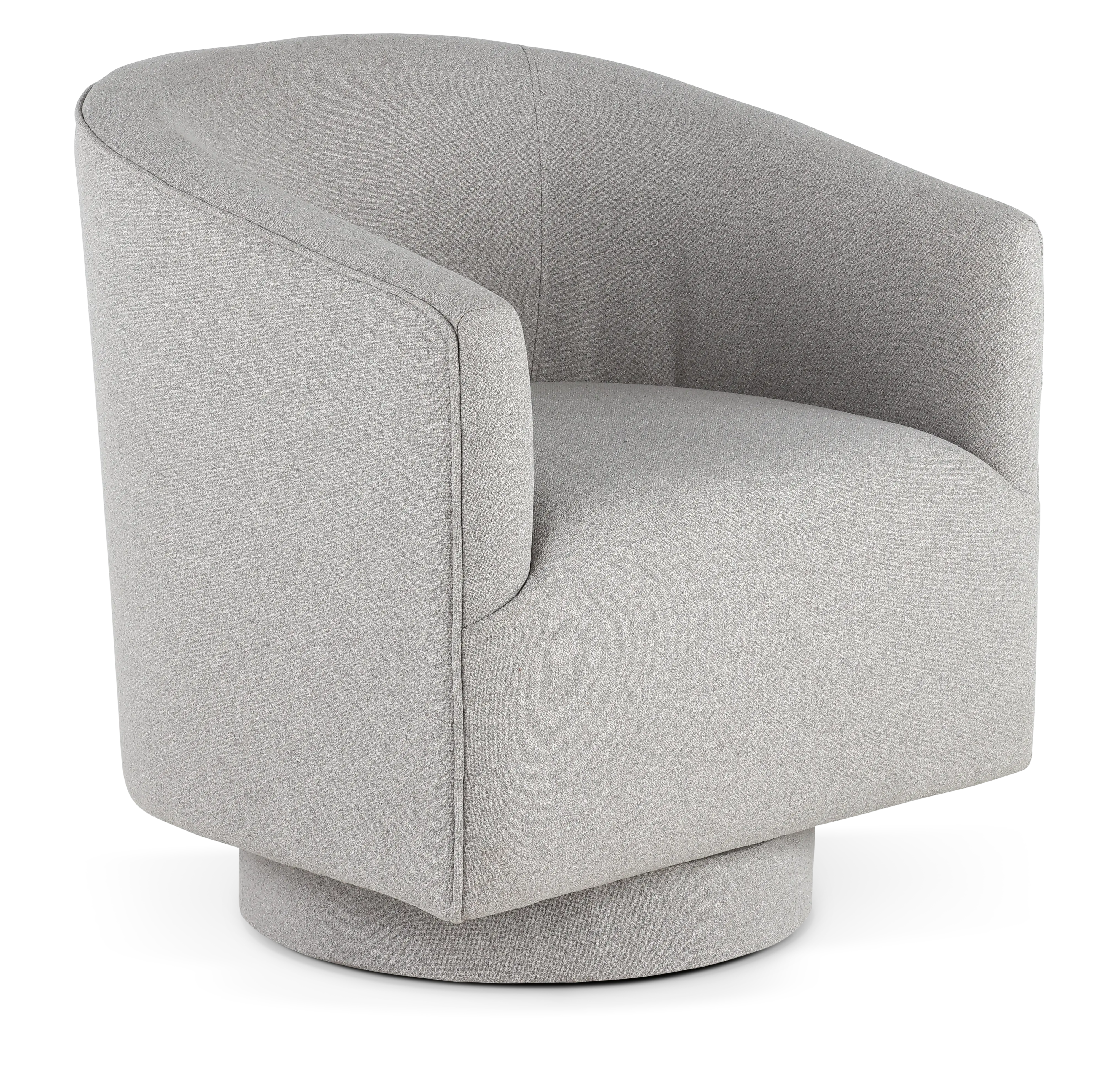 Brylee Gray Swivel Accent Chair-1