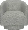 Brylee Gray Swivel Accent Chair