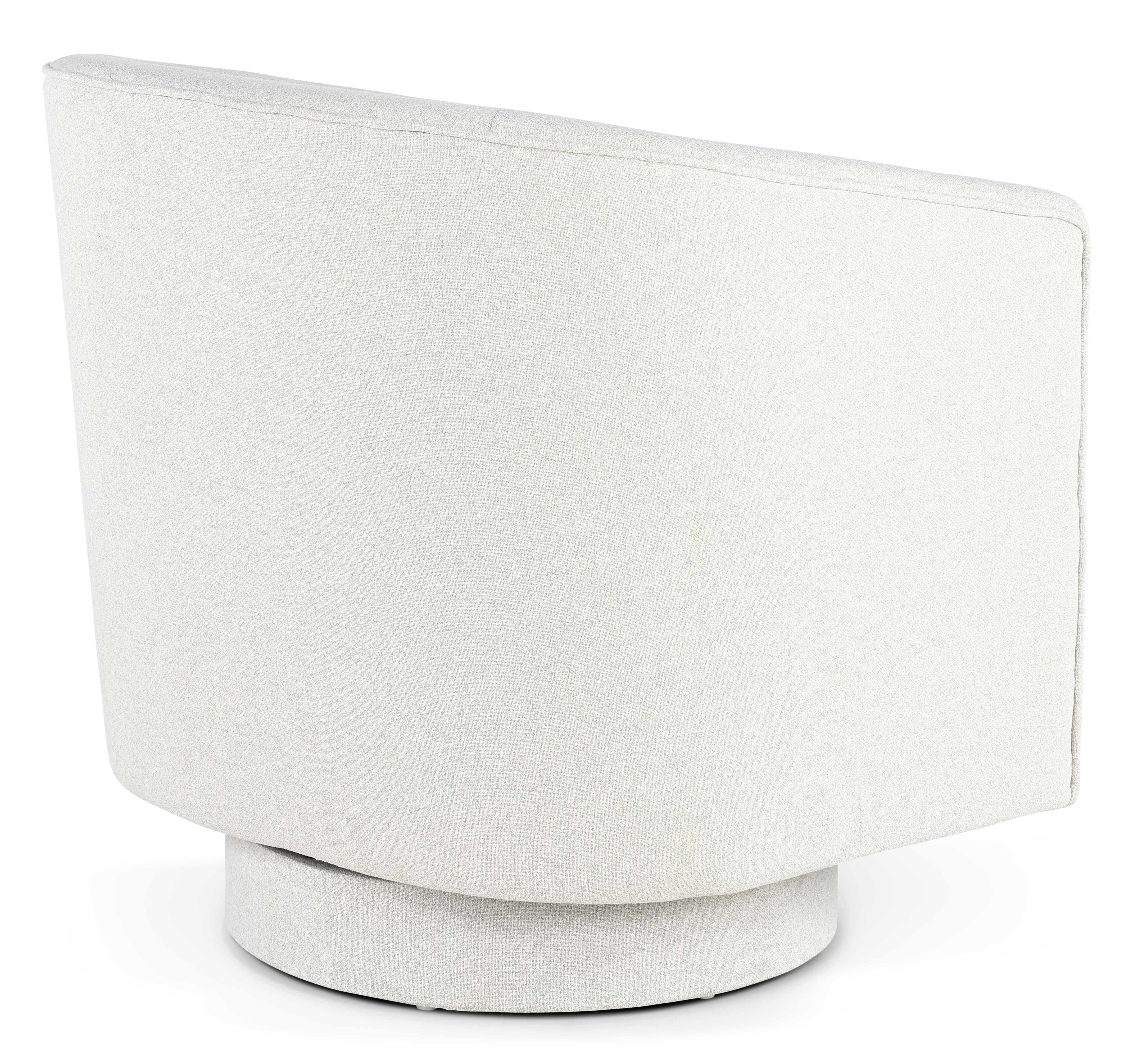 Brylee White Swivel Accent Chair-6