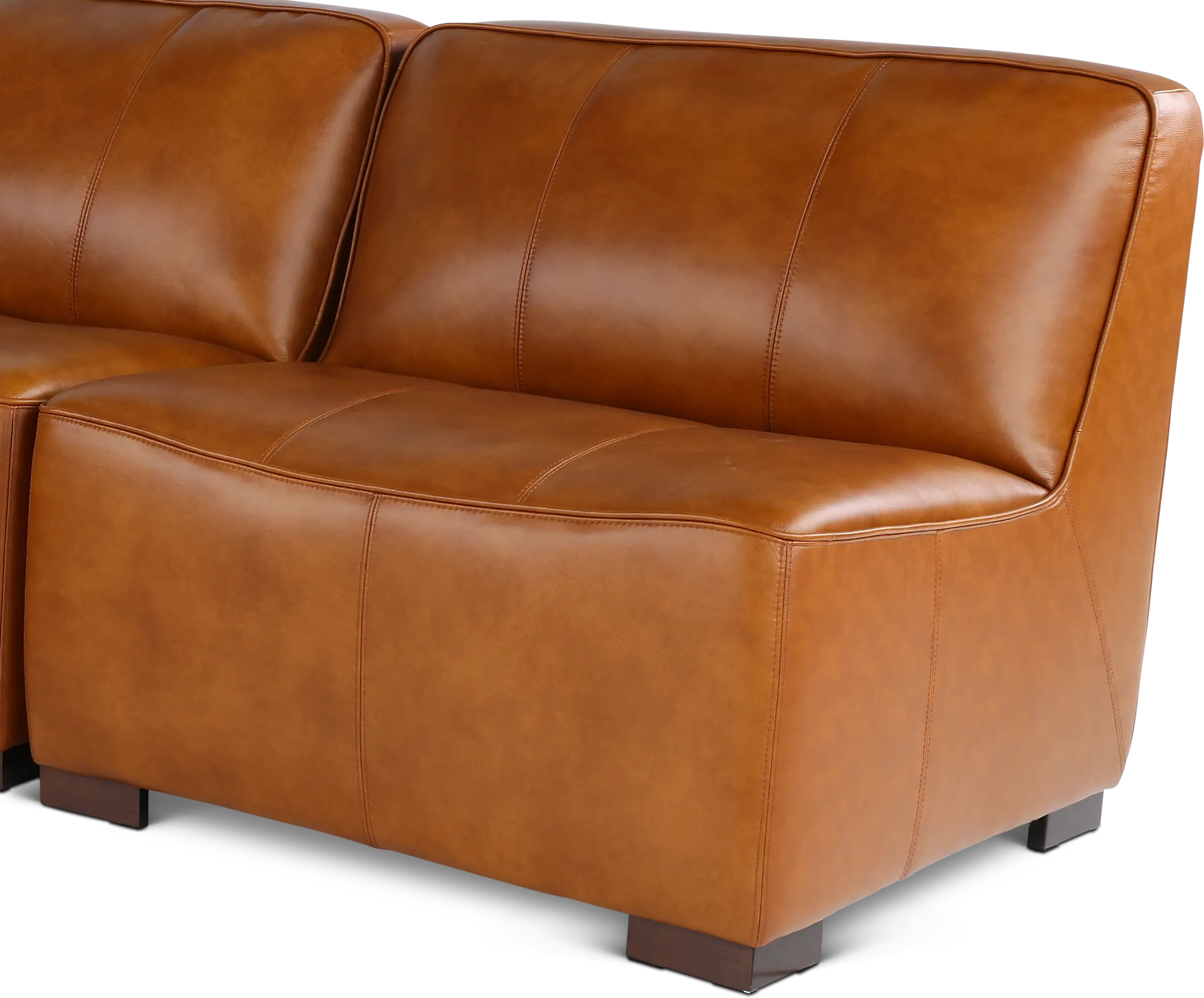 Denver Tobacco Brown 5 Piece Modular Sectional-4