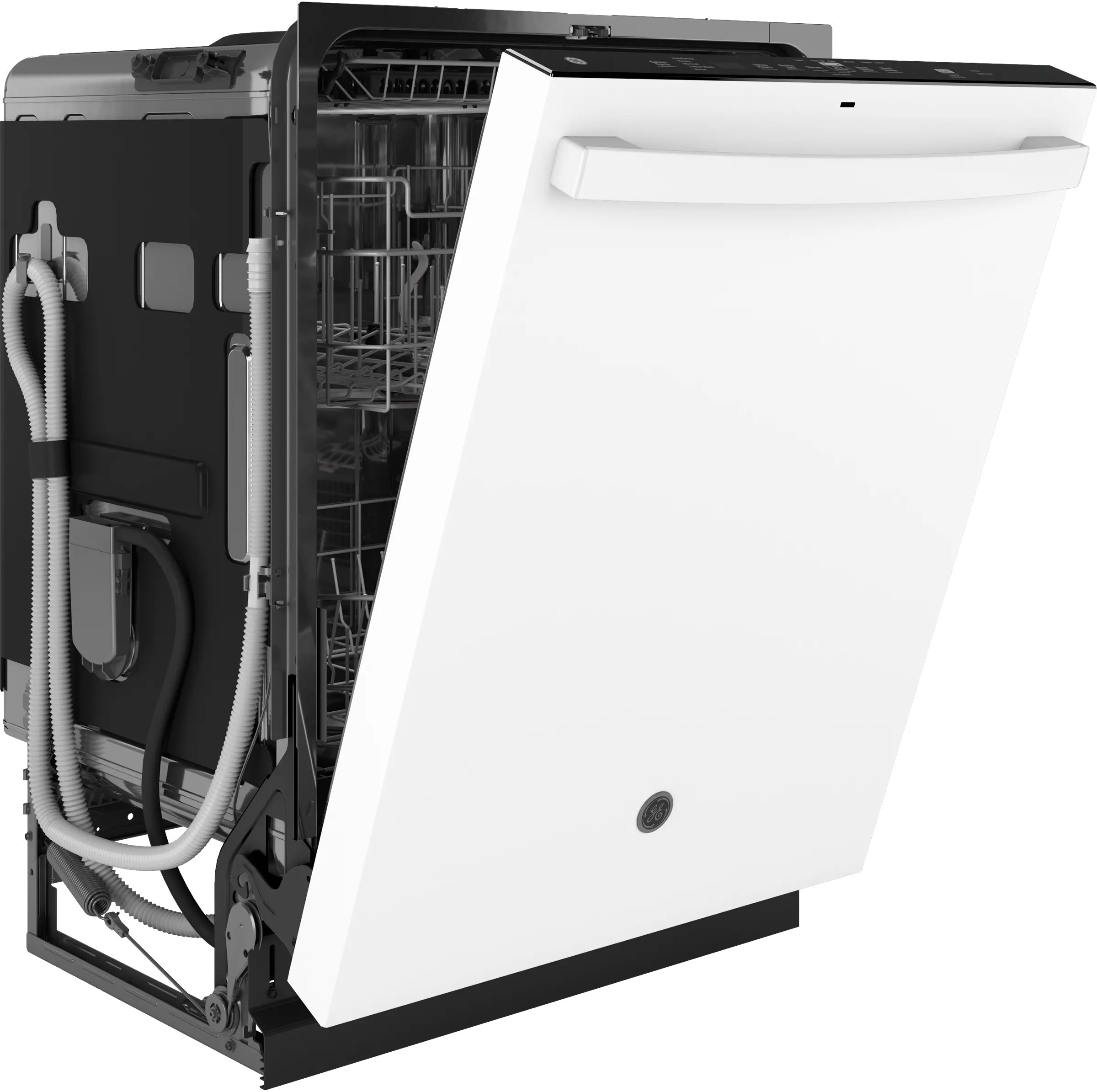 GDT670SGVWW GE Top Control Dishwasher - White-9