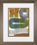 Geode Abstraction Framed Art