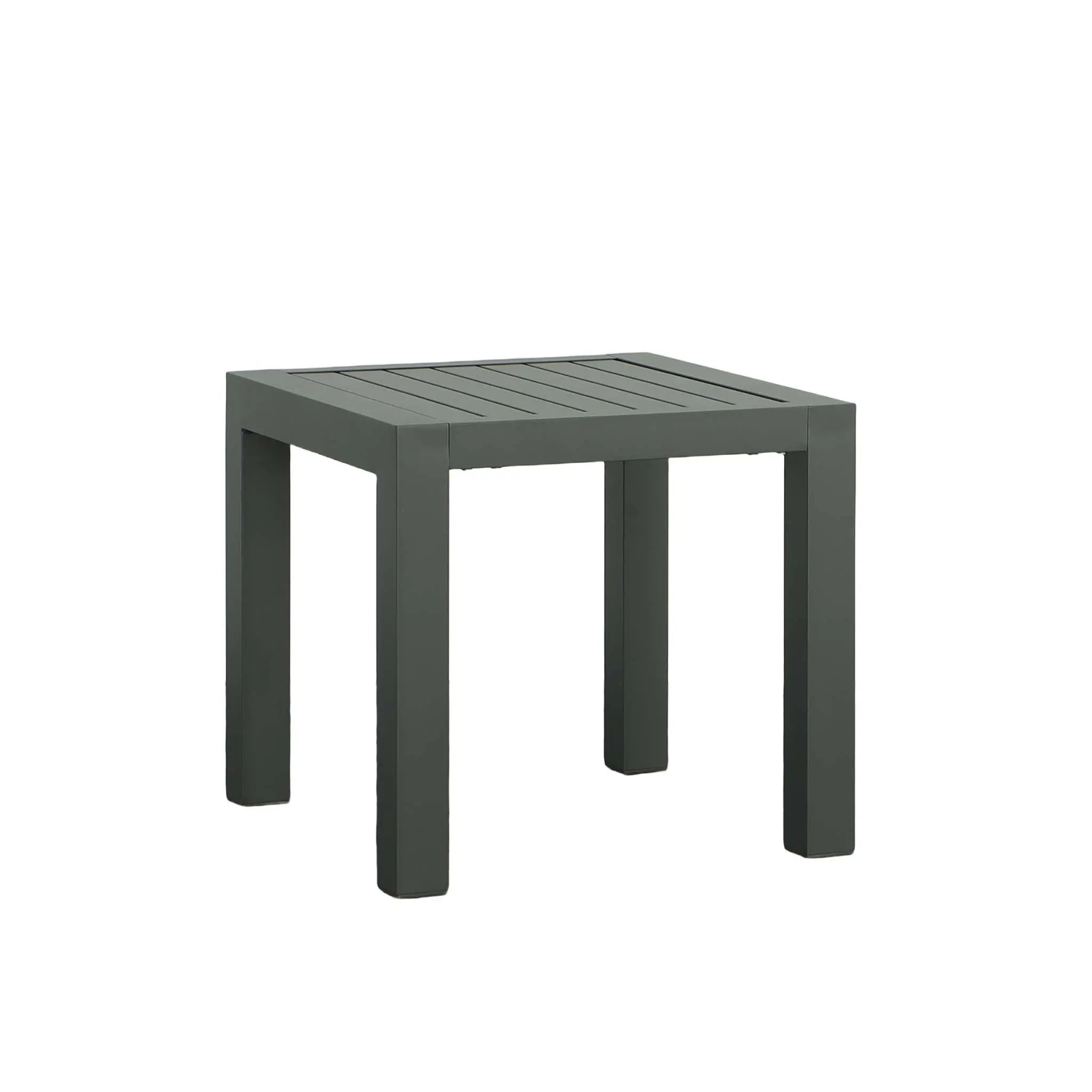 Edgewater Black Aluminum End Table-1