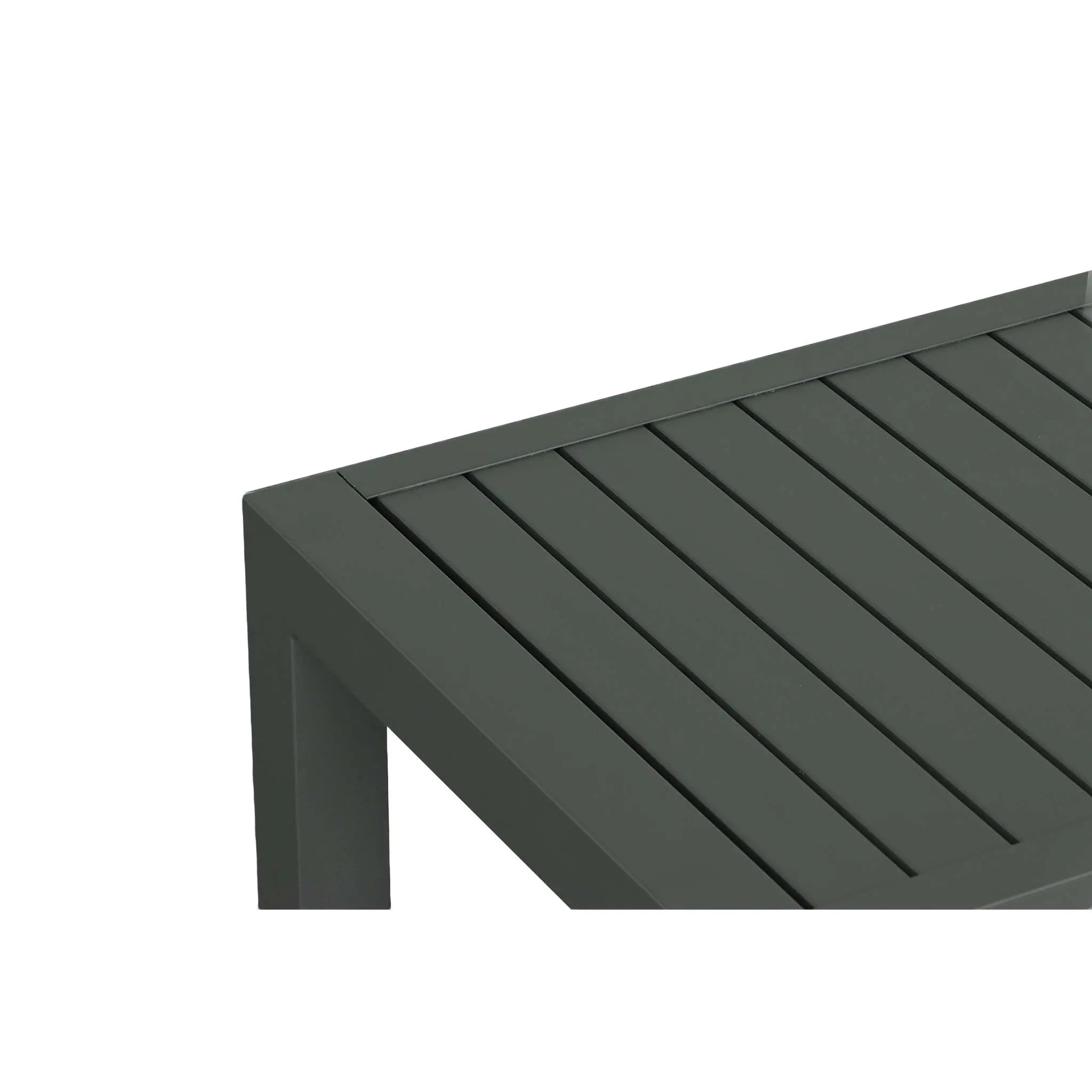 Edgewater Black Aluminum End Table-2