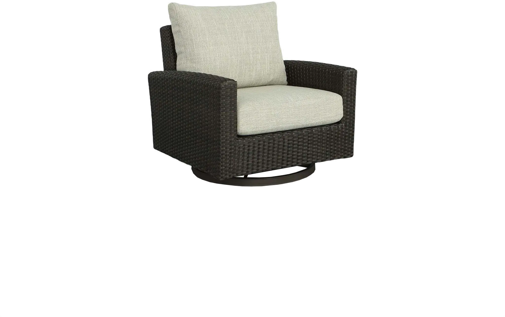 Tahiti Wicker Swivel Chair-2