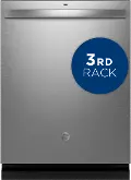 GDT650SYVFS GE Top Control Dishwasher - Stainless Steel