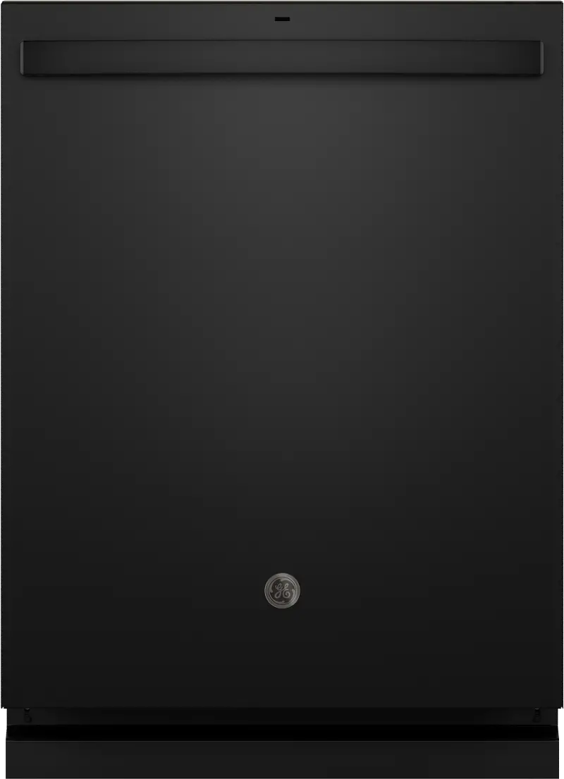 GE Top Control Dishwasher - Black