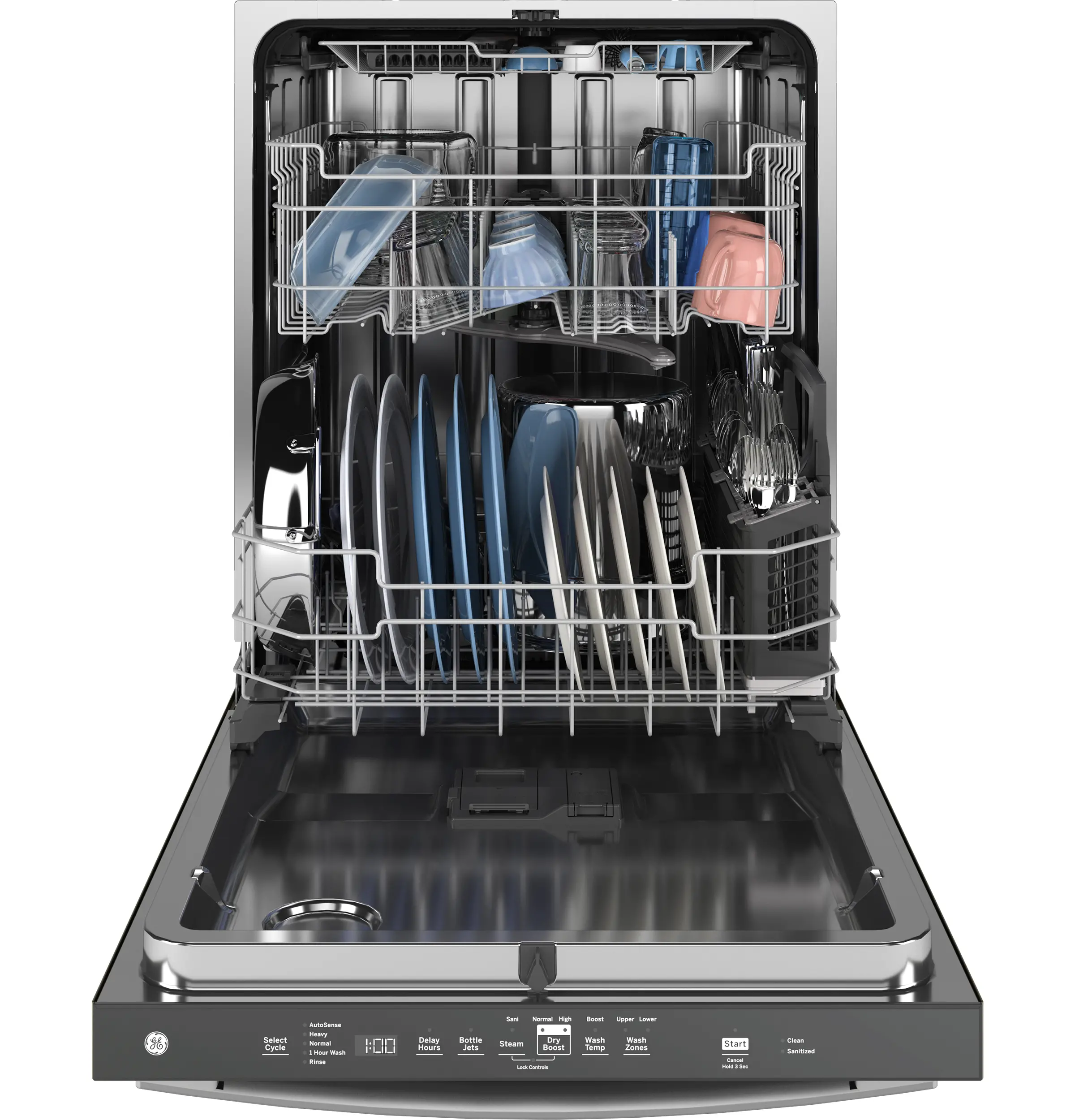 GDT670SYVFS GE Top Control Dishwasher- Stainless Steel-13