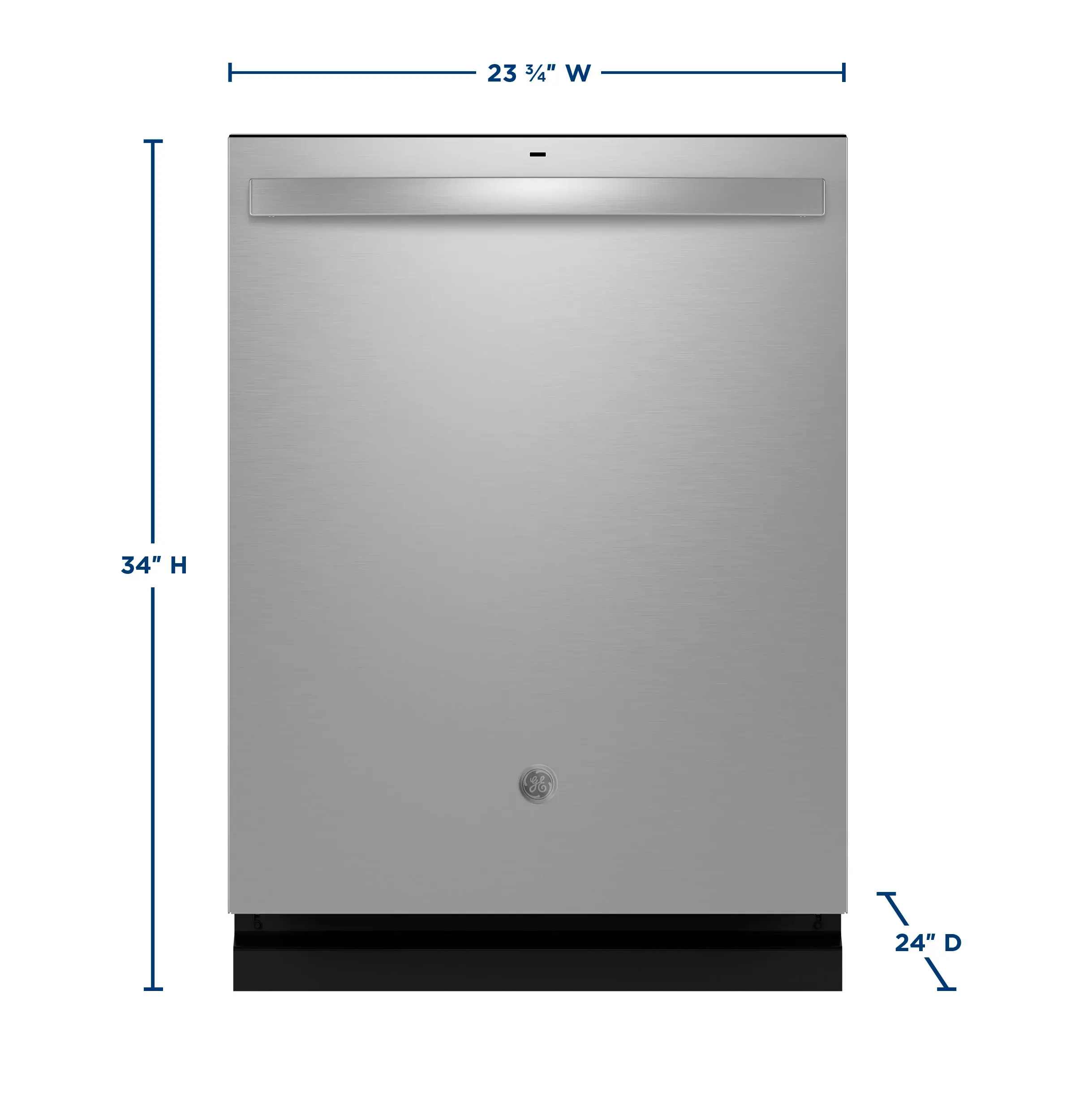 GDT670SYVFS GE Top Control Dishwasher- Stainless Steel-3