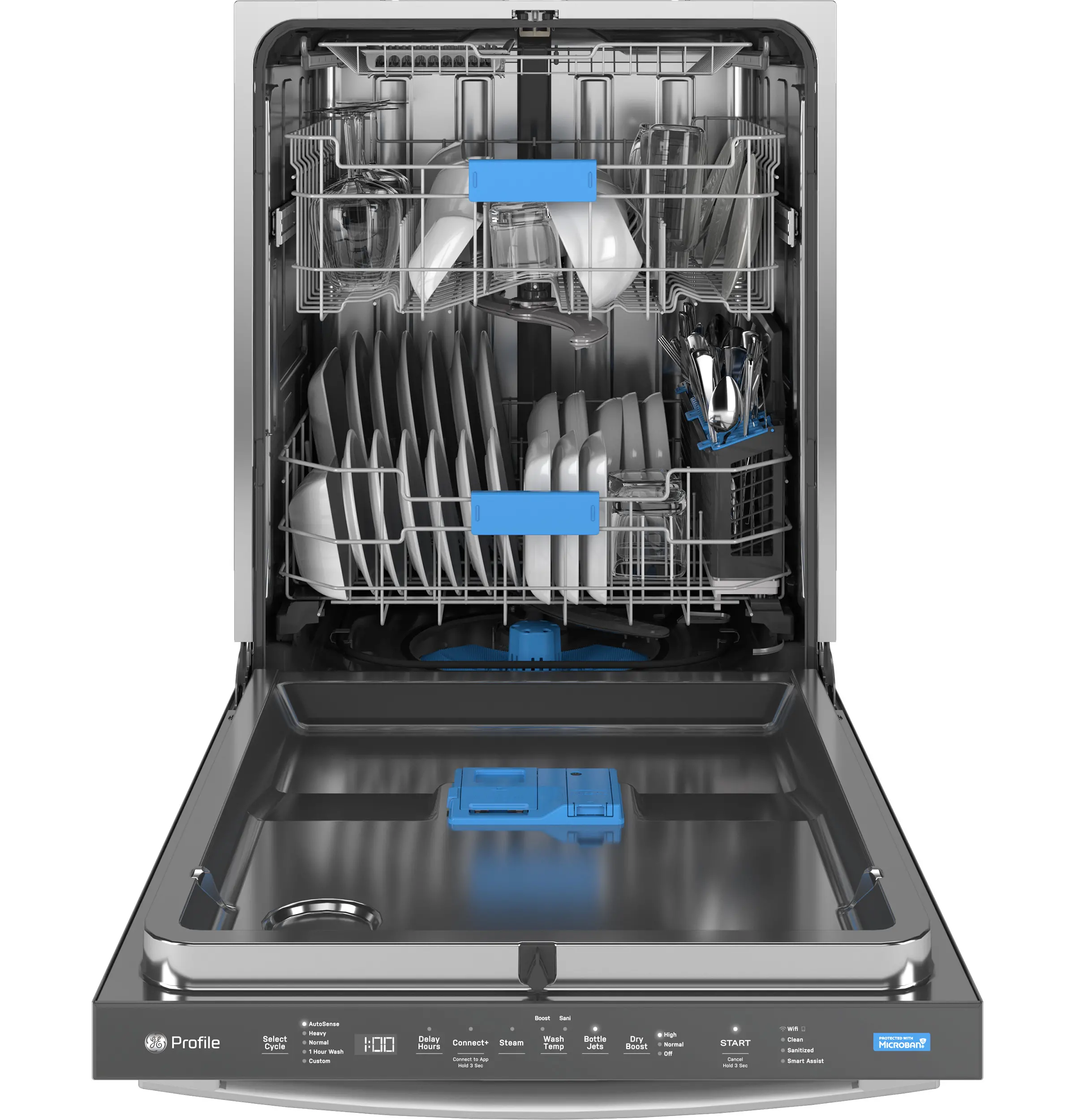 PDT715SYVFS GE Profile⢠Top Control Dishwasher - Stainless Steel-17