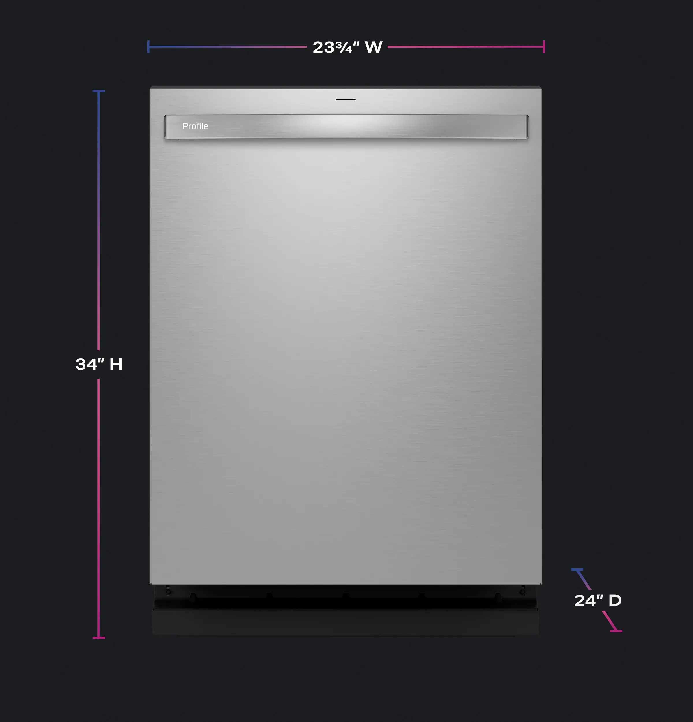 PDT715SYVFS GE Profile⢠Top Control Dishwasher - Stainless Steel-20