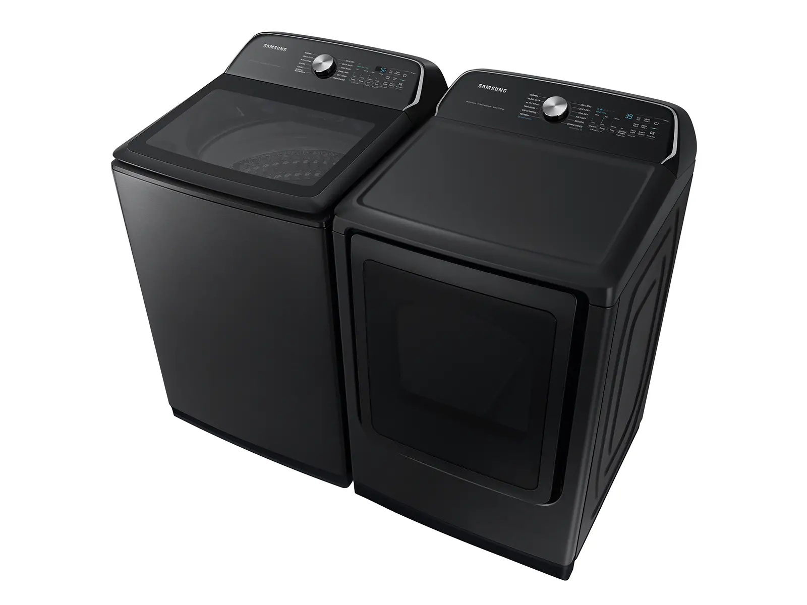 WA55CG7100AV Samsung 5.5 Cu Ft Top Load Washer - Black-14
