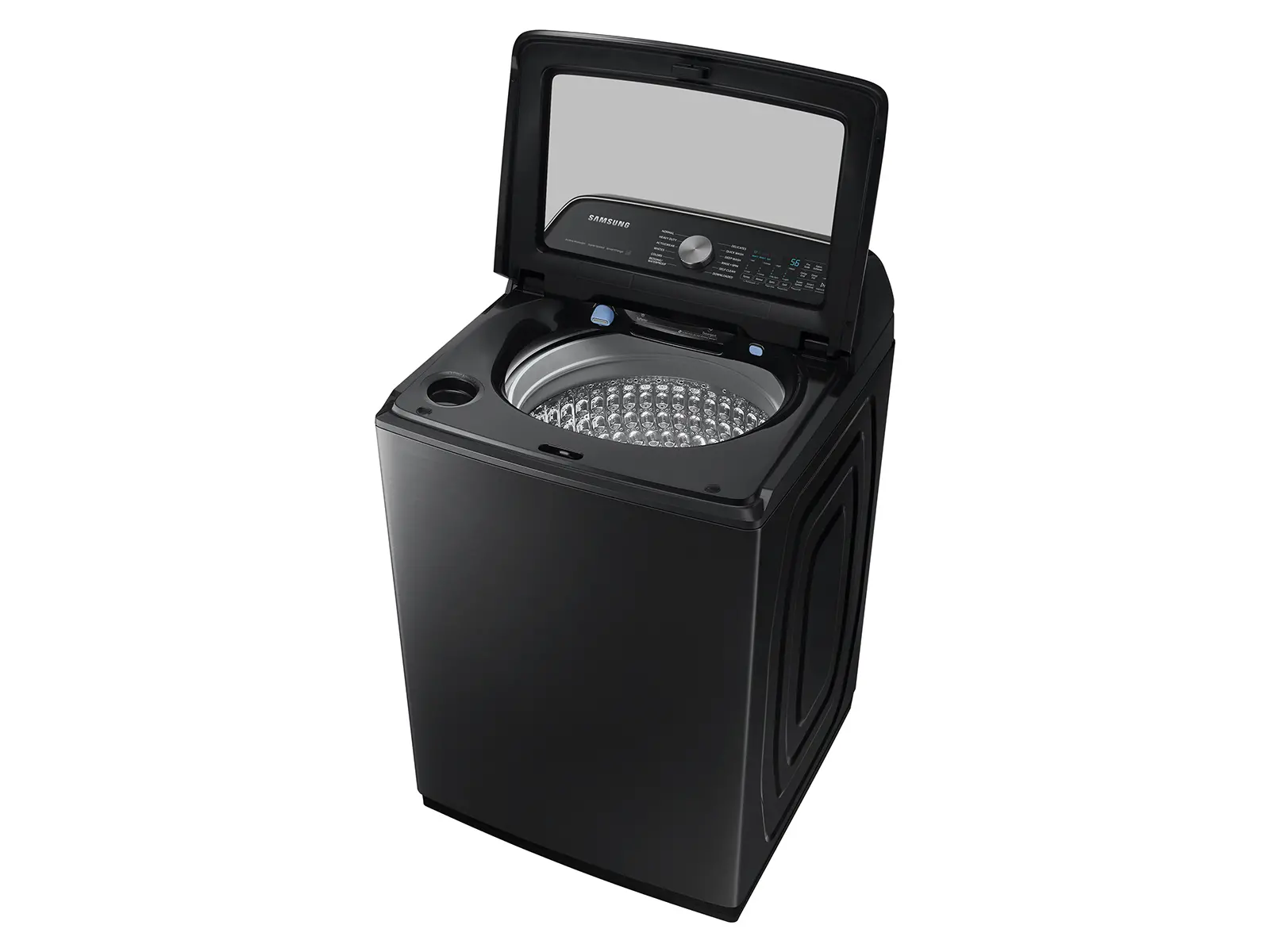 WA55CG7100AV Samsung 5.5 Cu Ft Top Load Washer - Black-5