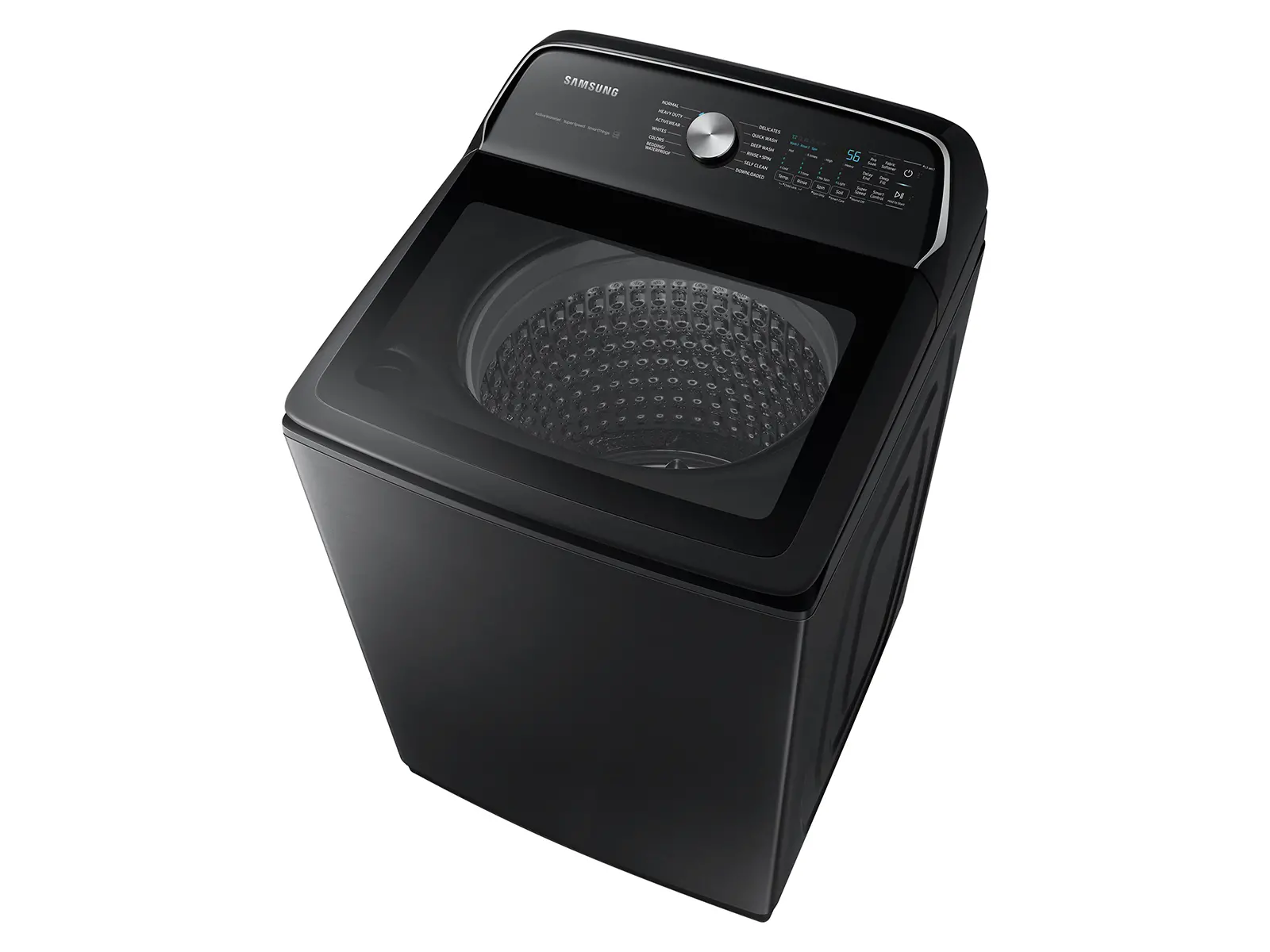 WA55CG7100AV Samsung 5.5 Cu Ft Top Load Washer - Black-6