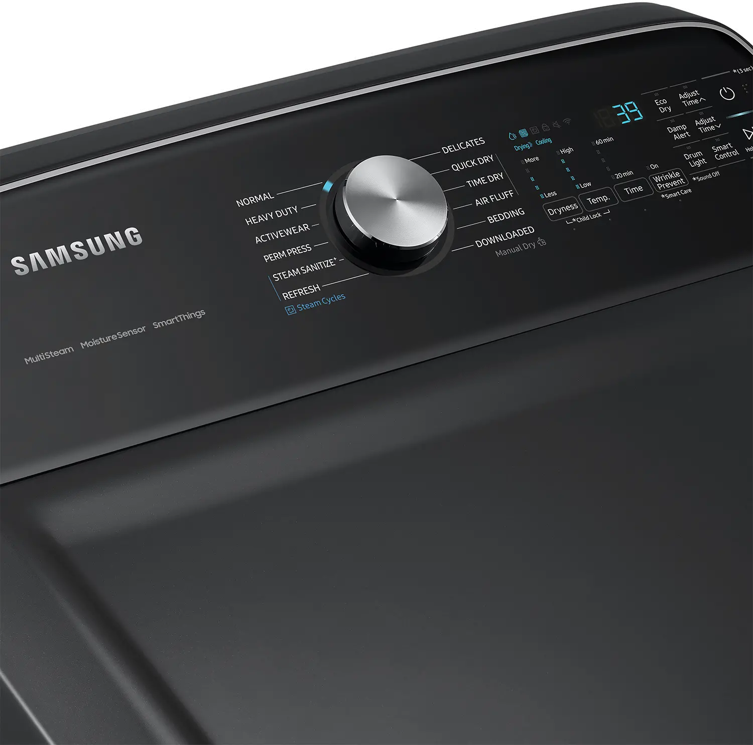 DVE55CG7100V Samsung 7.4 Cu Ft Electric Dryer - Black-6