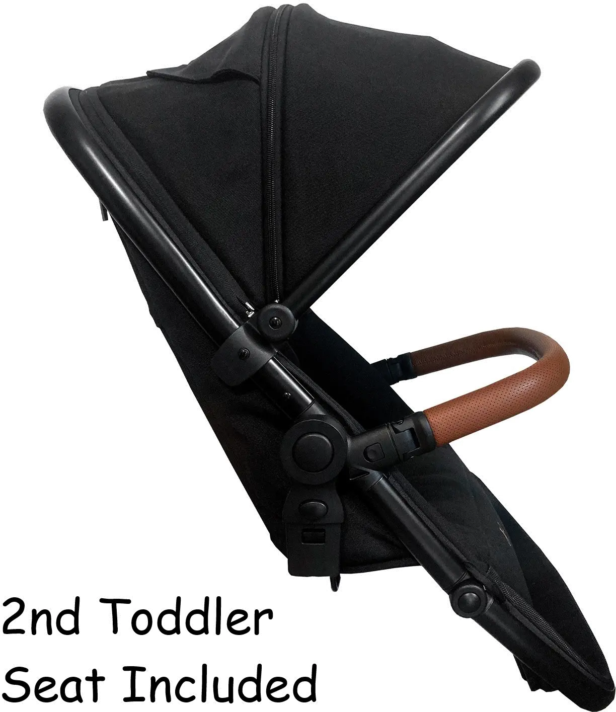 VCHD-MV303-01 Venice Child Maverick Single to Double Stroller with 2nd Toddler Seat-7