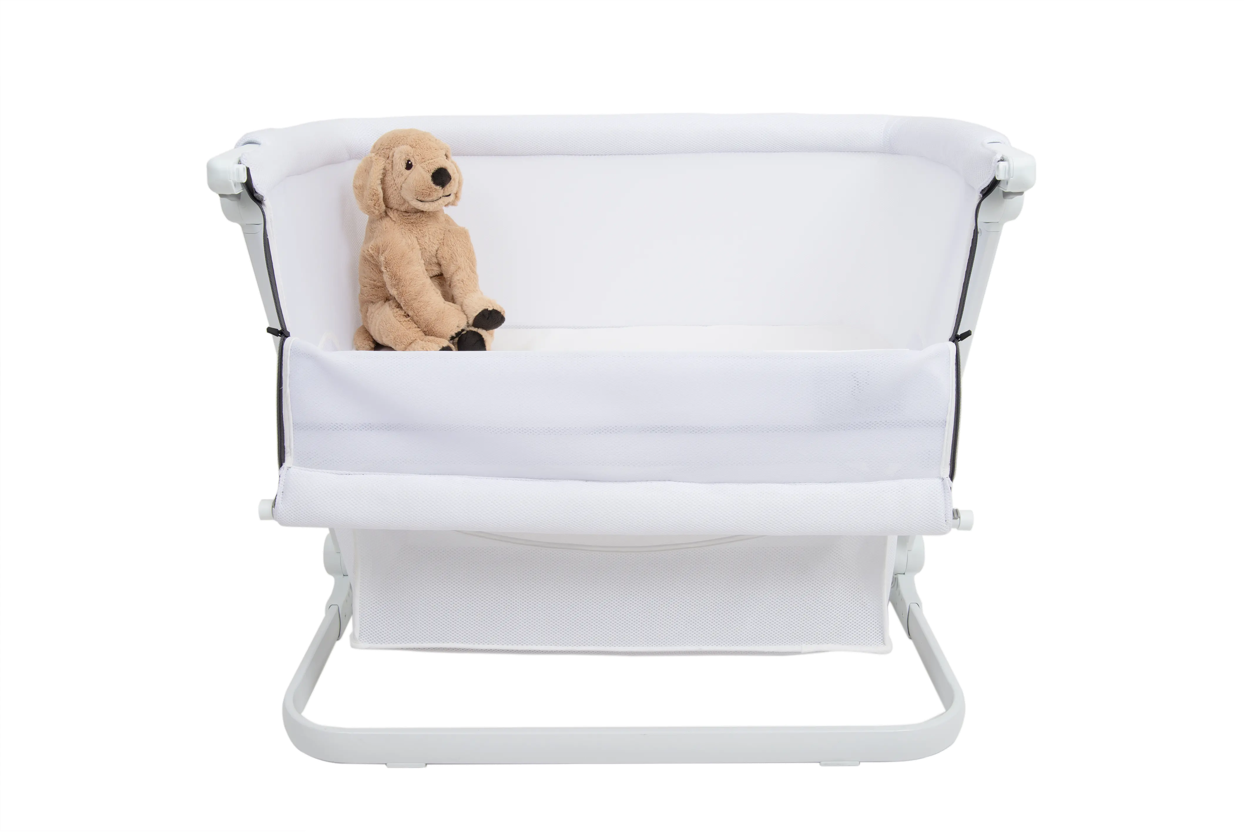 VCHD-SD01-01 Venice Child Sunset Dreaming White Bedside Bassinet-2