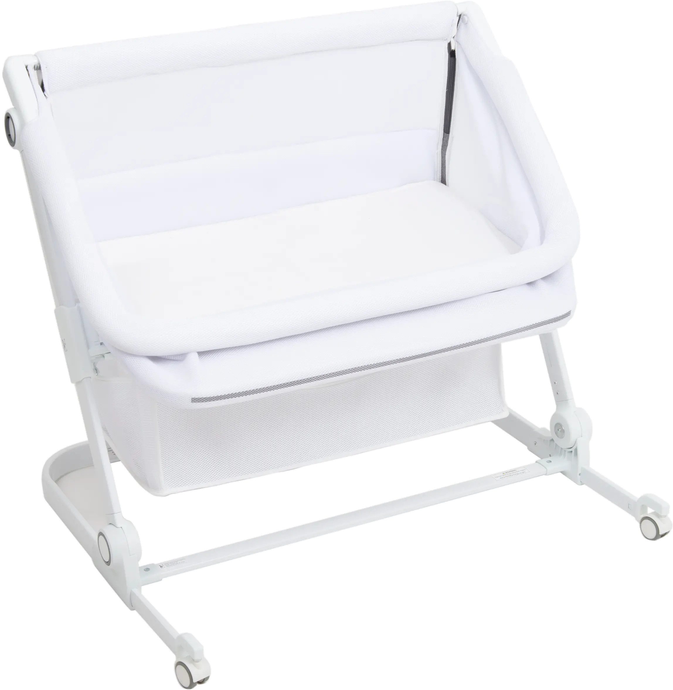 VCHD-SD01-01 Venice Child Sunset Dreaming White Bedside Bassinet-3