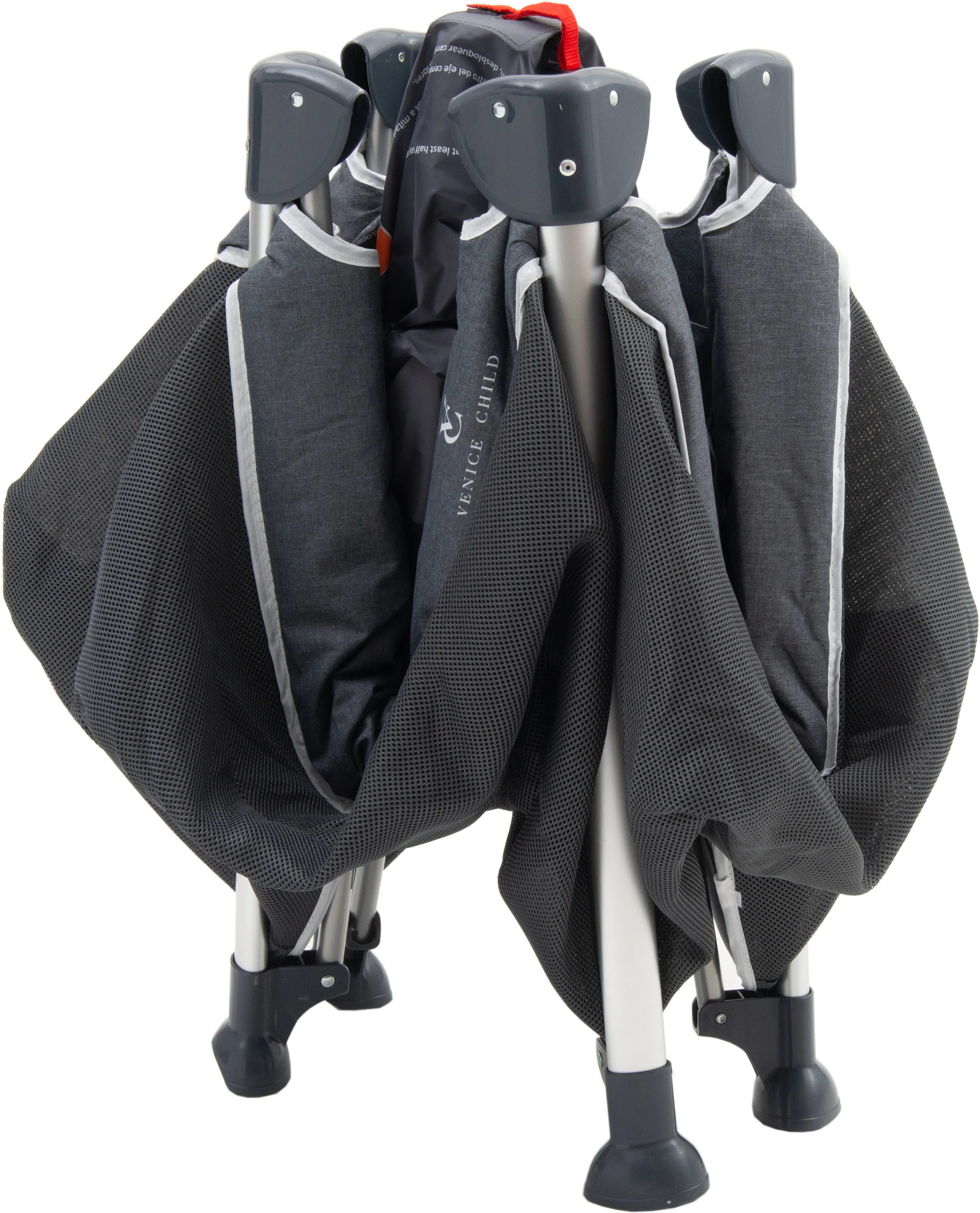 VCHD-DD02-01 Venice Child DayDreamer Gray Portable Playard-7