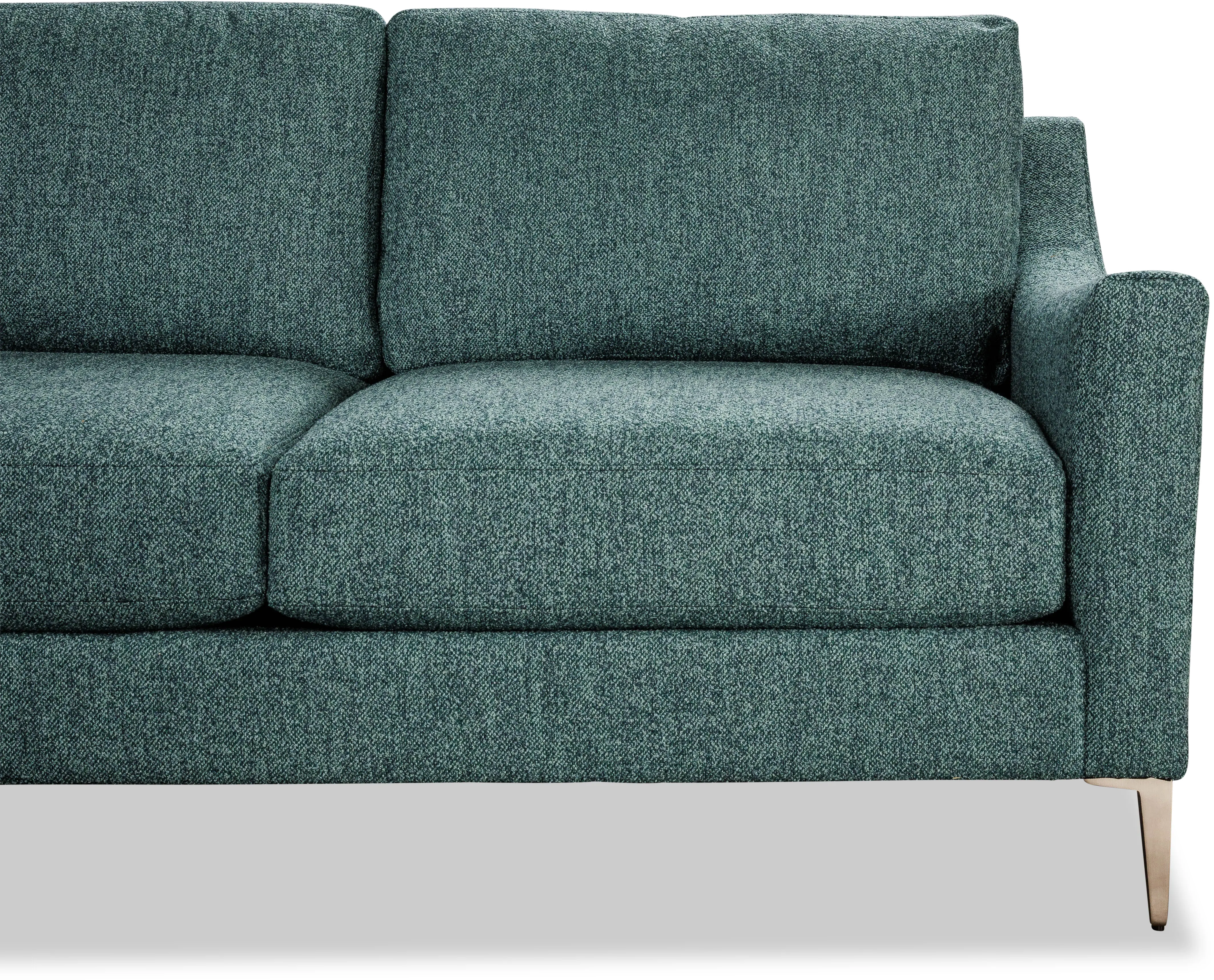 Design Lab Mostny Teal 3 Piece Sectional-5