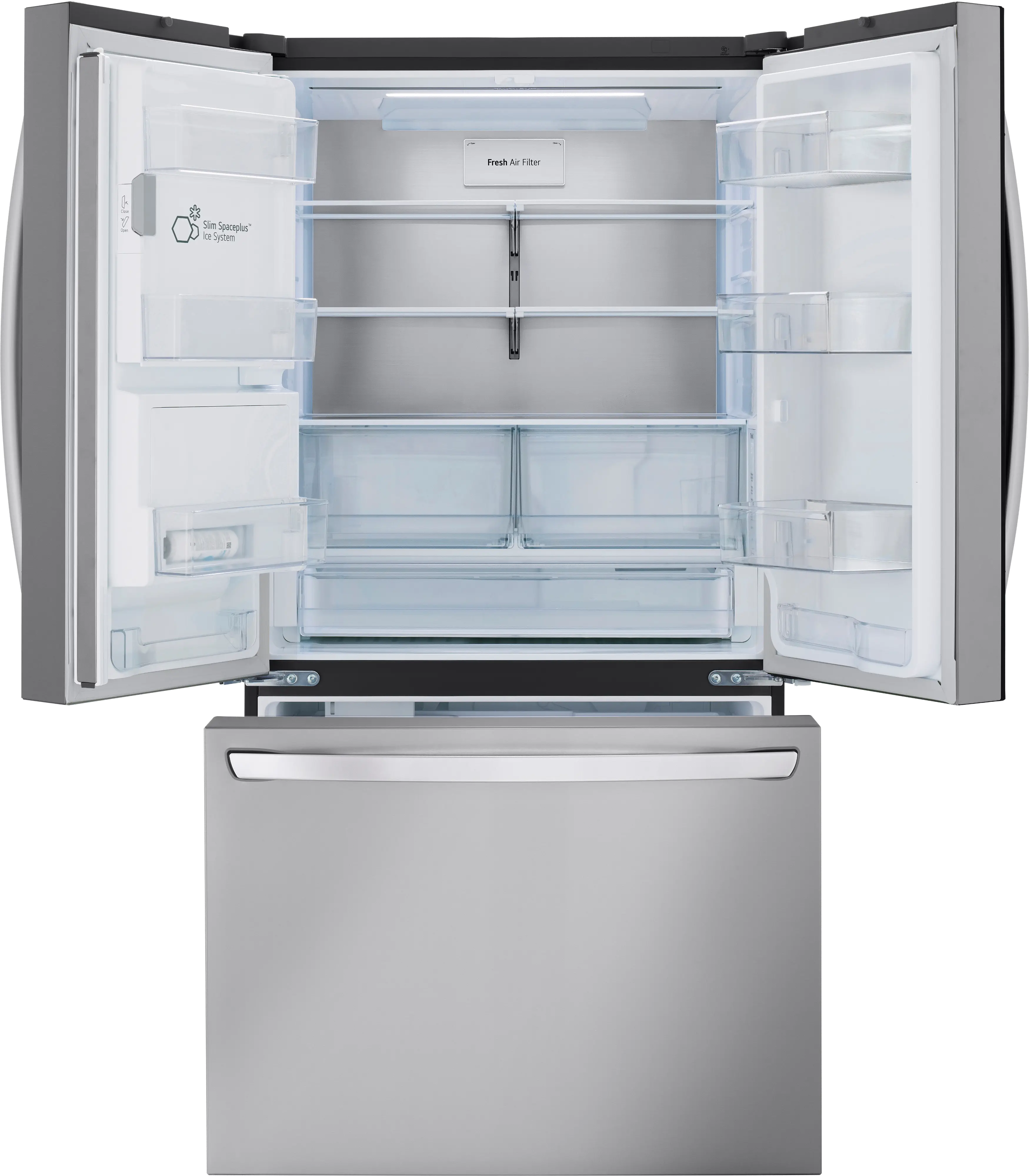 LRFXS3106S LG 30.7 Cu Ft French Door Refrigerator - Stainless Steel-3
