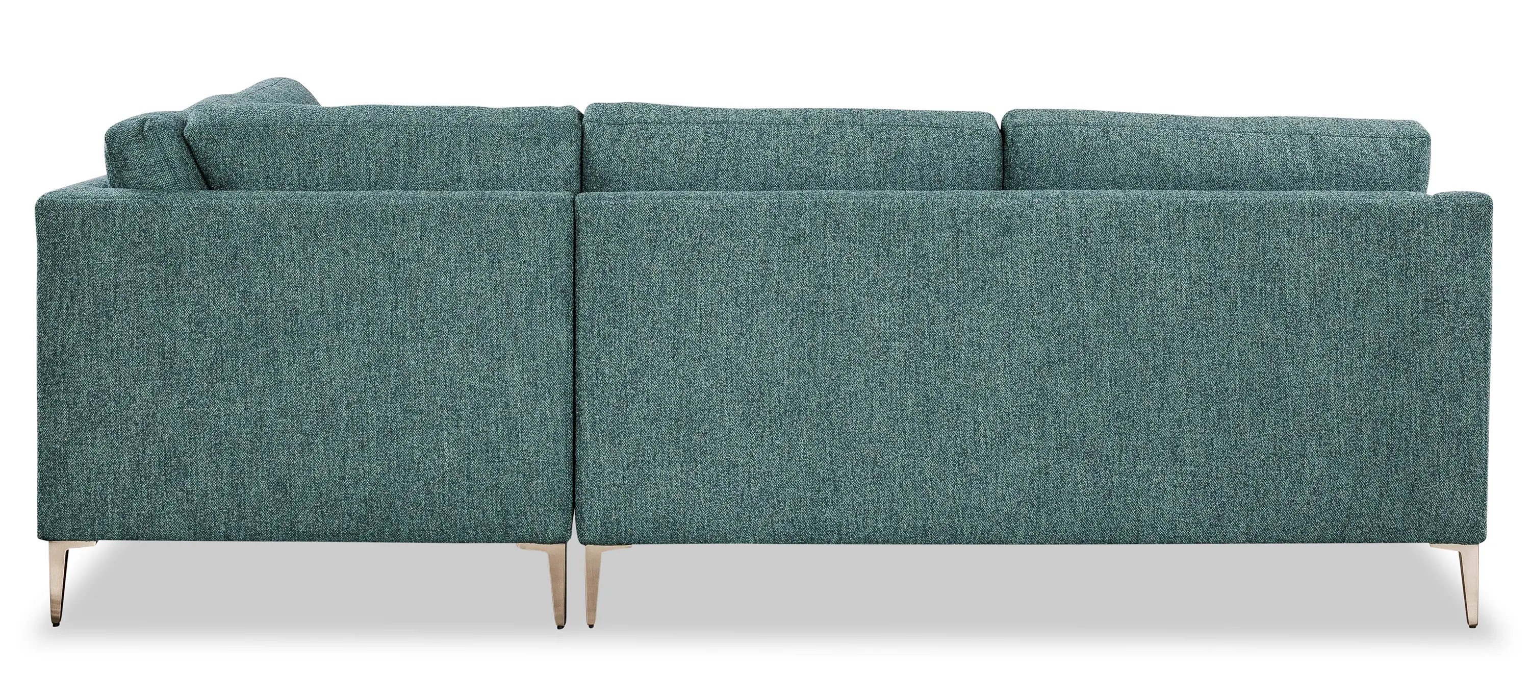 Design Lab Mostny Teal 3-Piece Sectional-4
