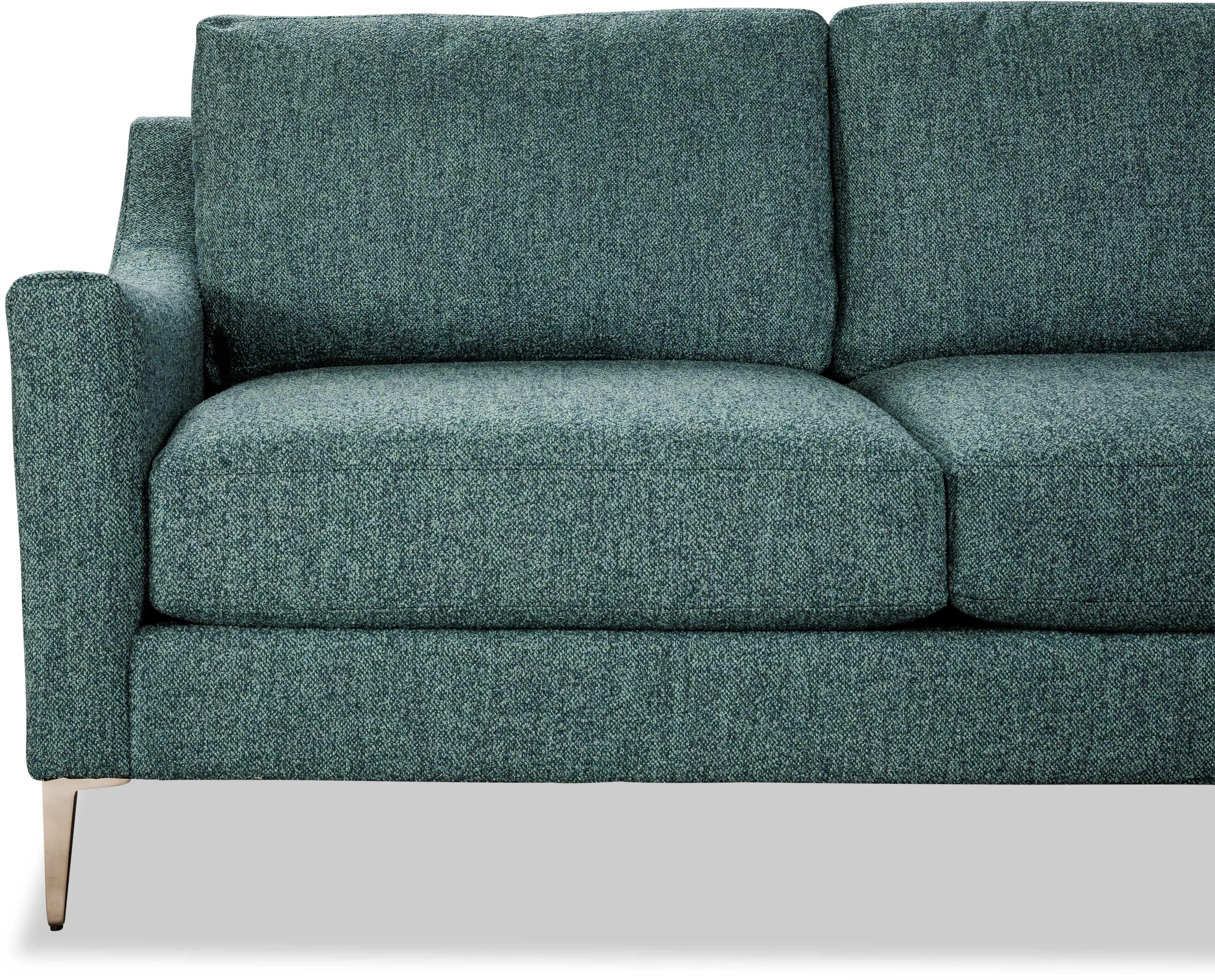 Design Lab Mostny Teal 3 Piece Sectional-5
