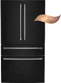 CGE29DP3TD1 Ge Cafe Smart 4-Door French Door Refrigerator - Matte Black