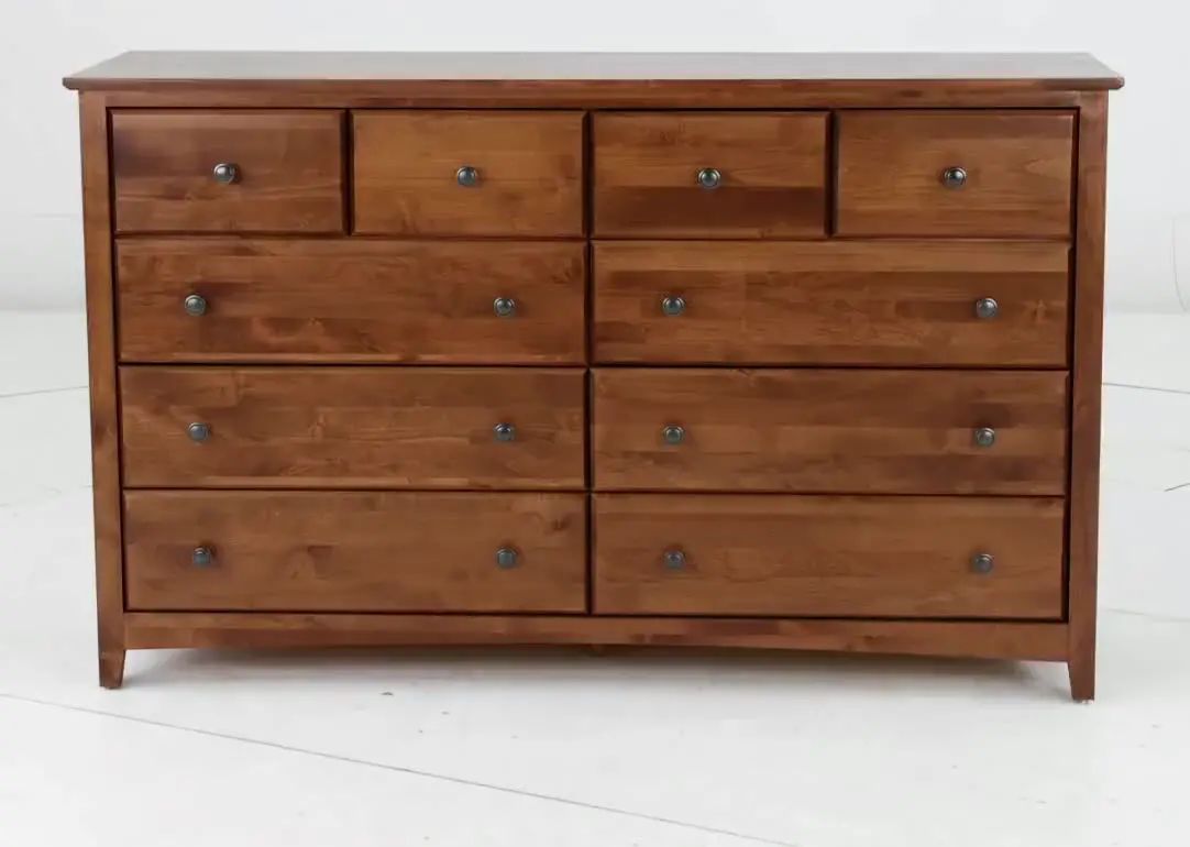 Shaker Brown Dresser-10