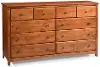 Shaker Brown Dresser