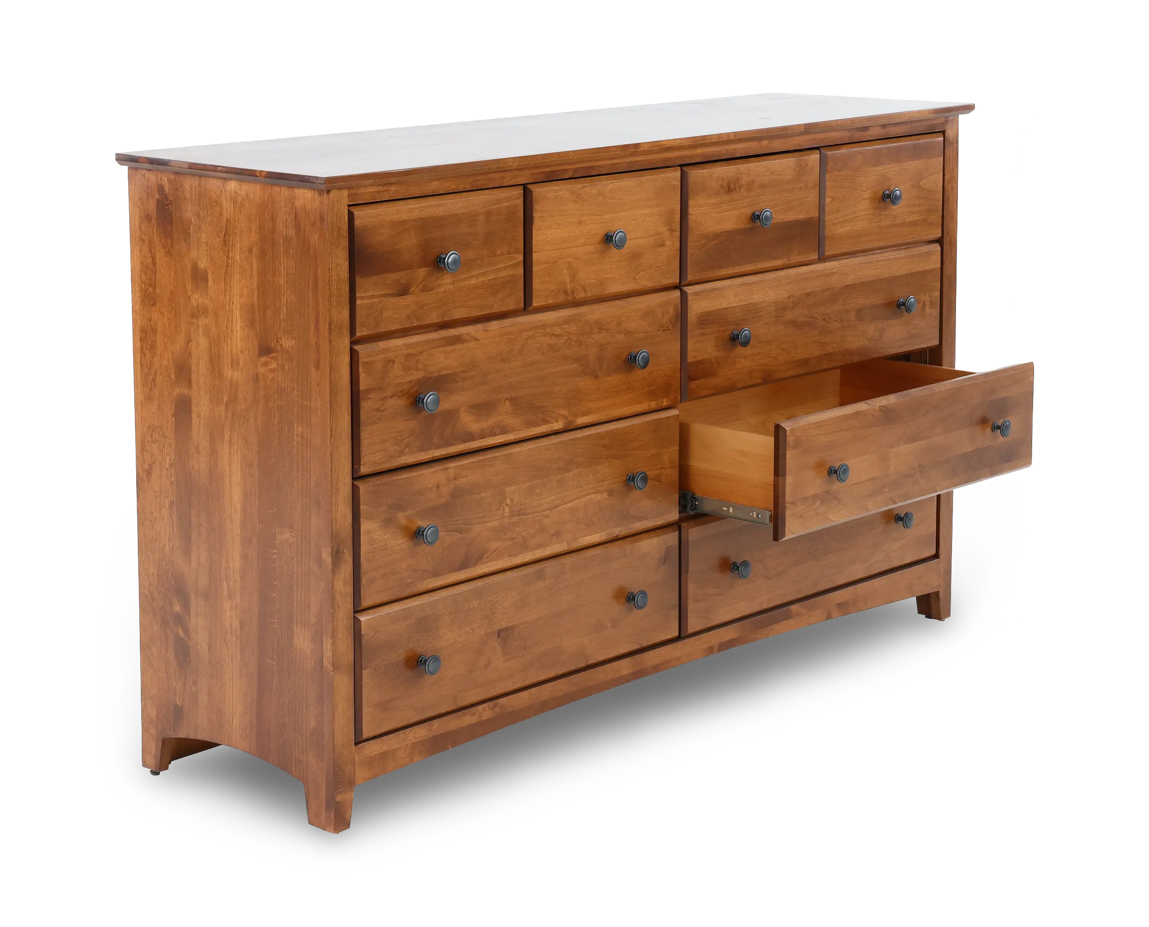 Shaker Brown Dresser-5