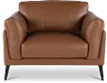 Paris Brown Leather Chair