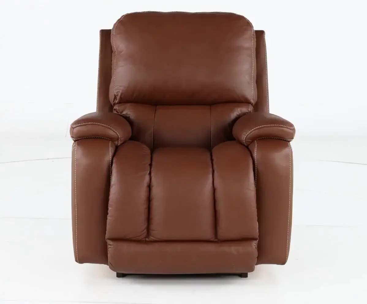 10X-530-RW/LB193077 Greyson Caramel Power Rocker Recliner with Headrest and Lumbar-9