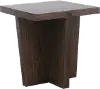 Rock Dark Brown End Table