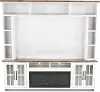 Hampton White Fireplace Entertainment Center