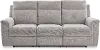 Barnsana Light Gray Power Reclining Sofa