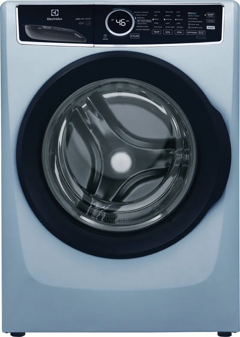 Electrolux 4.5 Cu Ft Front Load Perfect Steamâ„¢ Washer - Glacier Blue