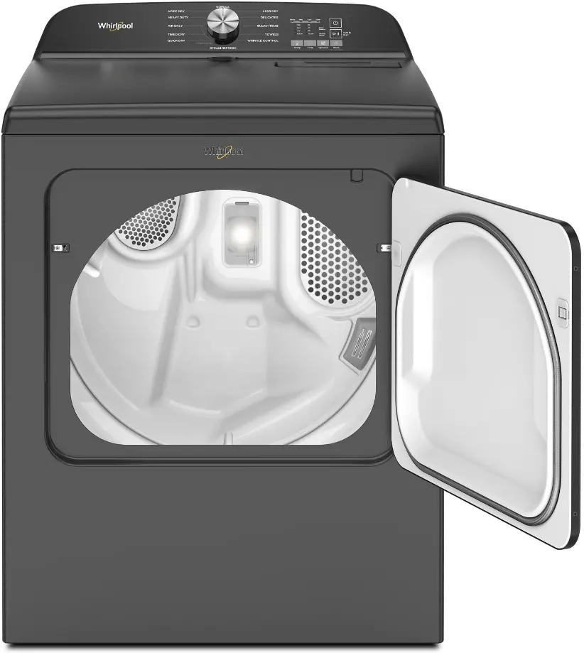 WGD6150PB Whirlpool Gas Dryer W6150 - Volcano Black 7.0 Cu Ft-4