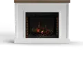 Washington White 48 Fireplace Mantle