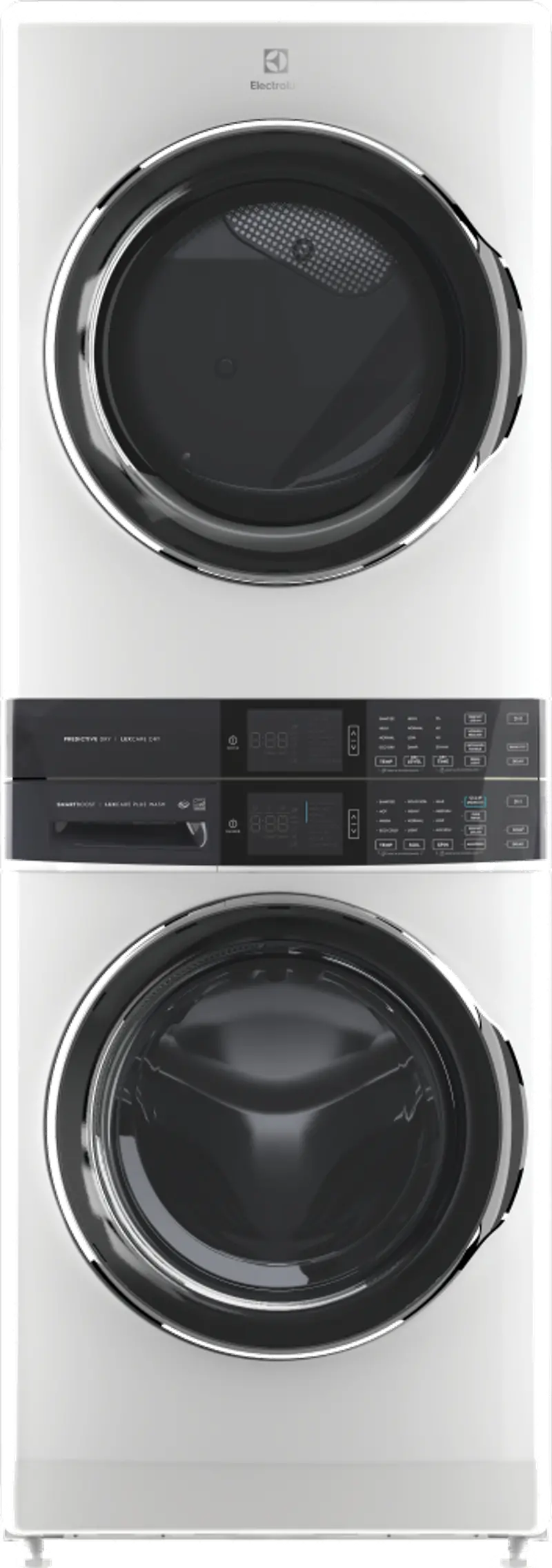 Electrolux Full Size Electric Frontload Laundry Tower - White